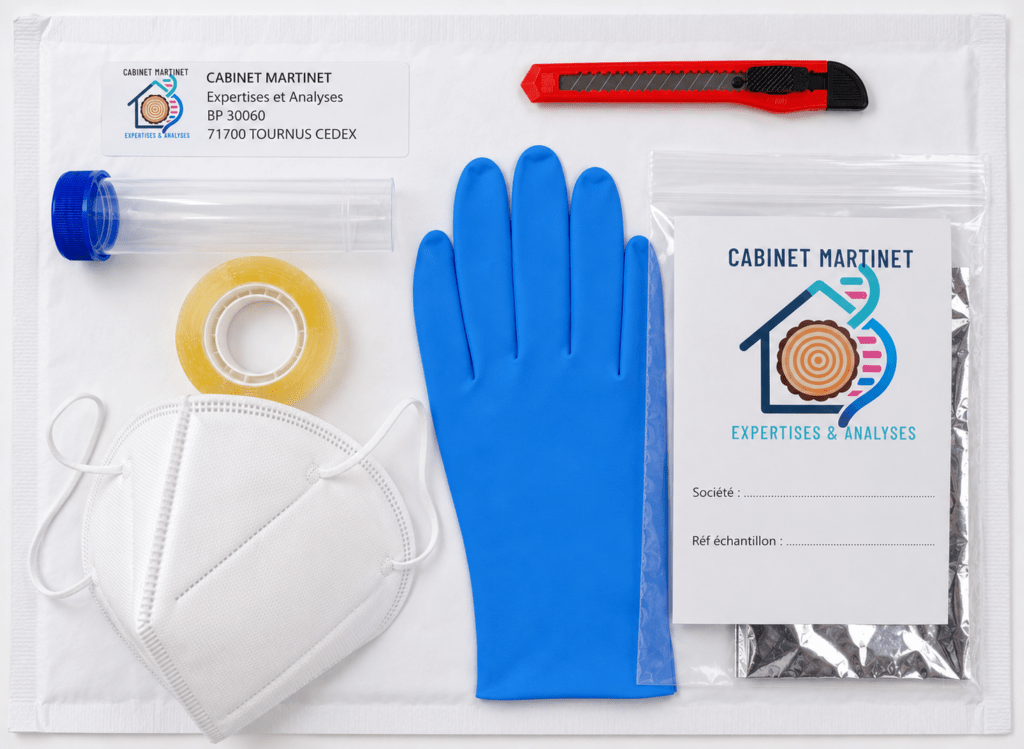 Cabinet Martinet photo du kit du prélèvement pour site web